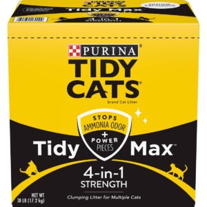 Tidy Cats Max 4-in-1 Strength Clumping - 38lb