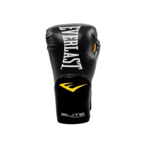 Everlast Pro Style Elite Exercise Workout Training Boxing Gloves for Sparring, Heavy Bag and Mitt Work, Size 9 Ounces, Black