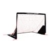 Rukket Sports 6 x 4 Foot Portable Indoor Outdoor Travel Kids Youth Practice Foldable Soccer Goal Net, Black