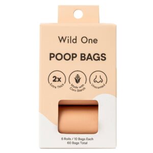Wild One Dog Poop Bags - 6ct