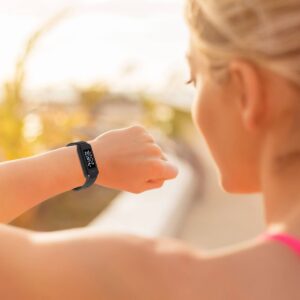 3Plus HR PLUS Fitness Tracker with Heart Rate - Black