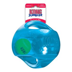 KONG Jumbler Interactive Dog Toy - Blue - M/L