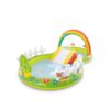 Intex 57154EP 114 Inch Colorful Inflatable My Garden Water Filled Extra Padded Outdoor Play Center with Slide and Built In Sprayer