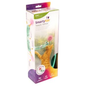 SmartyKat Track Tipper Suction Cup Ball Cat Toy