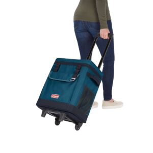 Coleman 32qt Soft Cooler with Wheels - Space Blue