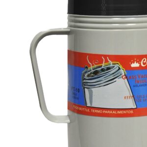 Brentwood 1.0L Glass Vacuum/Foam Insulated Food Thermos