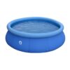 JLeisure Avenli 17807 10 Foot x 30 Inch 2 to 3 Person Capacity Prompt Set Above Ground Kid Inflatable Outdoor Backyard Swimming Pool, Blue