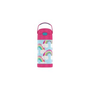 Thermos Rainbow 12oz FUNtainer Water Bottle with Bail Handle - Pink/Blue
