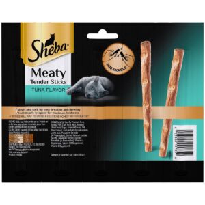 Sheba Meaty Tender Sticks Tuna Flavor Jerky Cat Treats - 0.7oz