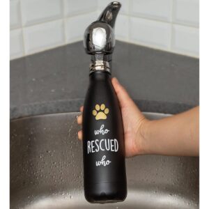 Pearhead Water Bottle - Who Rescued Who - 17 fl oz
