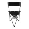 TravelChair Ultimate Slacker 2.0 Portable Outdoor Folding Stool Seat, Black