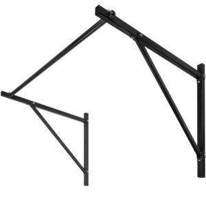 Best Choice Products 50in Wall-Mounted Home Gym Fitness Workout Pull Up Chin Up Bar w/ 500lbs Weight Capacity