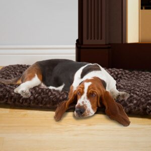Petmaker Jumbo Cushion Pillow Pet Bed - Chocolate