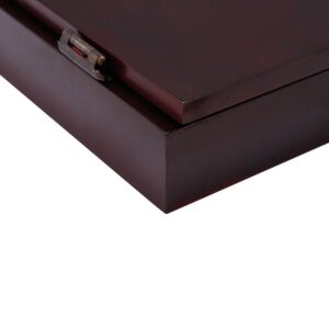 Viper Mahogany Finish Metropolitan Sisal Bristle Steel Tip Dartboard Cabinet