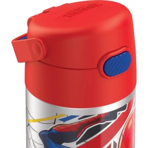 Thermos Spider-Man 12oz FUNtainer Water Bottle with Bail Handle - Red