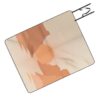 Iveta Abolina Valley Sunset Coral Picnic Blanket - Deny Designs