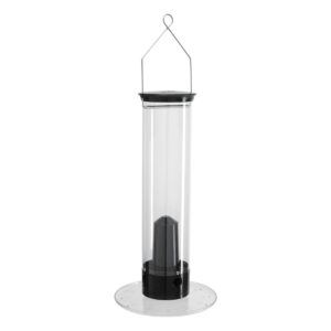 Droll Yankees Yankee Tipper Collapsing Tray Squirrel Proof Bird Feeder - Black - 21"