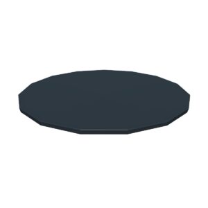 Flowclear 15 Foot Round Steel Pro MAXTM Above Ground Swimming Pool Cover, Black