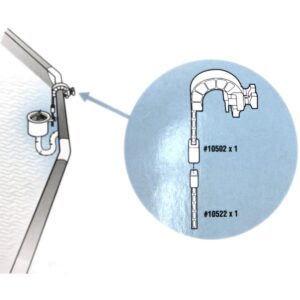 Intex 25014 Skimmer Hook and Adjuster for Metal Frame Pools Replacement Part