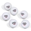 NCAA Wisconsin Badgers Table Tennis Balls 6pk