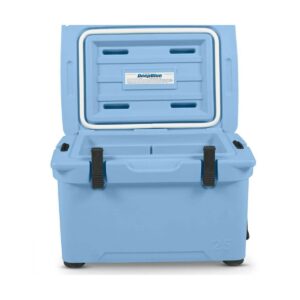 Engel 5.2 Gallon 24 Can 25 High Performance Roto Molded Ice Cooler, Arctic Blue