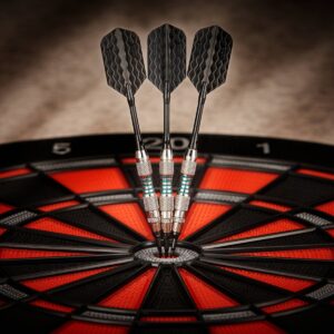 Viper Bobcat 18 Grams Adjustable Soft Tip Darts Rings - Green