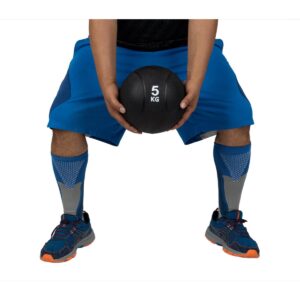 Mind Reader Medicine Ball, Black, 5 kg/11 lb.