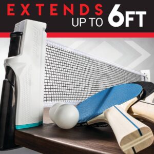 Franklin Sports Anywhere Table Tennis - White/Black