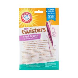 Arm & Hammer Twisters Pet Treats Blueberry Flavor Dog Treats - 8ct