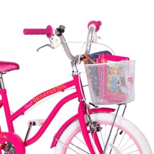 Our Generation 20" Kids' Bike with Doll Seat