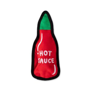 PetShop by Fringe Studio Hot Sauce Durable Plush Dog Toy