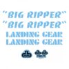Se Bikes Big Ripper Decal Set Sticker/Decal