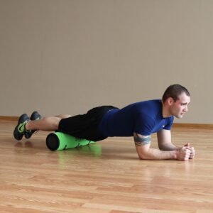Prism Fitness 2 Foot Long Smart Recovery Self-Guided Muscle Recovery Roller for Flexibility and Warmups