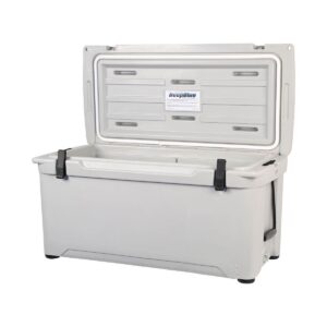Engel Coolers 74 Quart 75 Can High Performance Roto Molded Ice Cooler, Gray