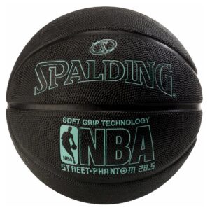 Spalding NBA Street Phantom 28.5" Basketball - Black/Teal
