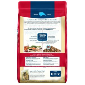 Blue Buffalo Indoor Health Salmon & Brown Rice Recipe Adult Premium Dry Cat Food - 15lbs