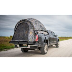 Napier Backroadz Vehicle Specific Compact Regular Truck Bed Portable 2 Person Outdoor Camping Tent with Convenient Carry Bag, Camouflage