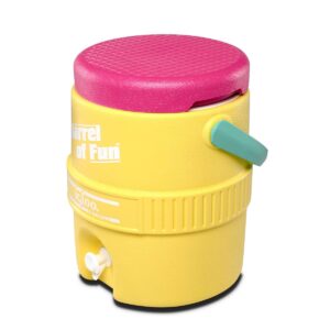 Igloo Barrel of Fun Retro Portable 2 Gallon Beverage Servers - Sunshine Yellow