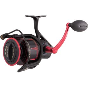 Penn Slammer III Spinning Reel - Gear Ratio: 4.2:1 - Reel Size: 9500 -Black/Gold