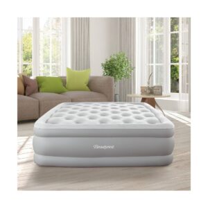 Beautyrest Skyrise 18" Air Mattress with Built-in Pump 1-Touch Comfort Control - Queen