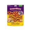 DreamBone Rawhide Free Twist Sticks Bacon & Cheese Dog Treats - 50ct