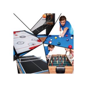 MD Sports 5 in 1 Combo Arcade Game Table