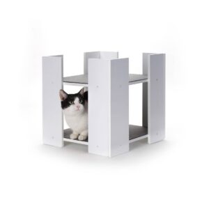 Hauspanther Cubitat Cat Bed - White By Primetime Petz