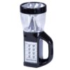 Stalwart 3-Way 24" LED Emergency Flashlight with Nightlight - Black