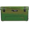 Elkton Outdoors ELK-ICE-110GRN Heavy Duty Rotomolded Portable 110 Quart Commercial Grade Insulated Hardside Ice Chest Beverage Cooler, Green