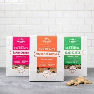 Rocco & Roxie Supply Co. Savory Parmesan with Bacon and Rosemary Dog Treats - 14oz