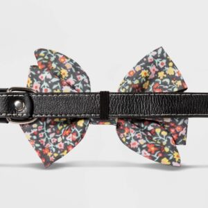 Bowtie Floral Dog and Cat Collar Slide - Boots & Barkley™