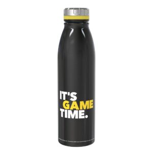 19oz Stainless Steel Ninja Chug Bottle Black - Zak Designs