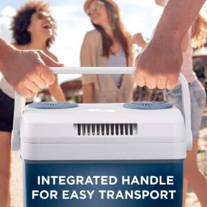 Ivation 25 Liter Portable Electric Cooler and Warmer - Great for Camping, Travel and Picnics