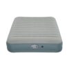 Bestway AlwayzAire Gray 14 Inch Indoor Outdoor Camping Inflatable Air Mattress Bed with Rechargeable USB Electric Built In Pump, Queen